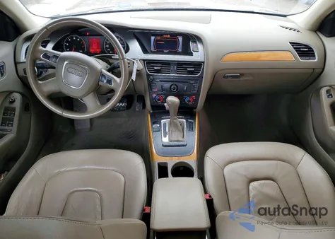 2010 Audi A4 Premium Plus from USA, damaged, VIN WAUEFAFL9AN036251